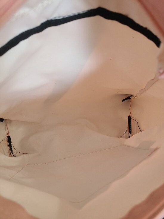 Herve Chapelier Backpack Nylon Pink main image 5